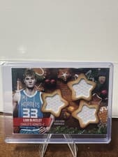 2025-26 Topps Holiday Holiday-Shaped Relics Liam McNeeley #HSR-24 card