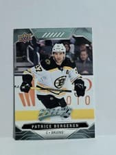 Patrice Bergeron 2019 Upper Deck MVP card