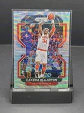 Hakeem Olajuwon 2021 Panini Prizm card