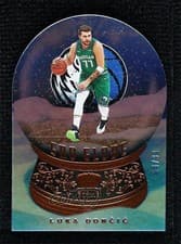 Luka Doncic 2020 Panini Crown Royale Sno Globe card