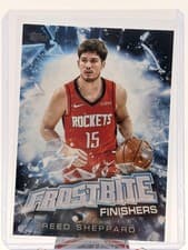 2025-26 Topps Holiday Frostbite Finishers Reed Sheppard #FF-RS card