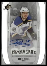 2025-26 SPx Cold Steel Signatures Robert Thomas #CS-RT
