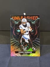 2025 Donruss Unleashed Chuba Hubbard #9 card
