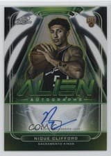 2025-26 Topps Cosmic Chrome Alien Autographs Nique Clifford #AA-NC card