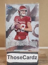 2025 Bowman University Chrome College Rule Playbook John Mateer #CRP-14 card