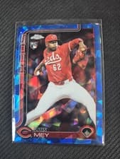 2025 Topps Chrome Update Sapphire Base Set Luis Mey #USC140 card