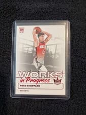 2024-25 Panini Court Kings Works in Progress Reed Sheppard #8 card