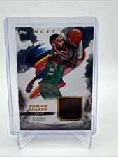 2024-25 Topps Inception Relic Cards Damian Lillard #REC-DL card