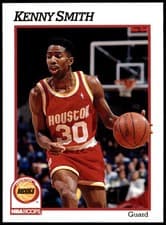 Kenny Smith 1991-92 Hoops Base Set card
