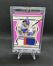 2025 Topps Definitive Collection Jumbo Relic Collection Francisco Lindor #DJRC-FL card