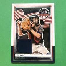 2025 Panini Stars & Stripes USA Materials Kyle Teel #USA-KT card