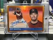 2025 Topps Chrome Update Legends Autographs Jeff Bagwell #CLA-JB card