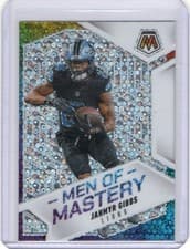 2025 Panini Mosaic Men of Mastery Jahmyr Gibbs #12 card