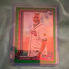 2025 Topps 2024 First Pitch Chipper Jones #FP-7 card