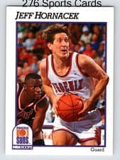 Jeff Hornacek 1991-92 Hoops Base Set card