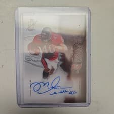 2025 Topps Signature Class Veterans Class Crystal Clear Autographs Mike Alstott #VCCCA-MA card
