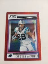 Christian McCaffrey 2022 Panini Score card