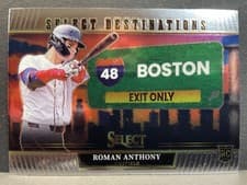 2025 Panini Select Select Destinations Roman Anthony #16 card