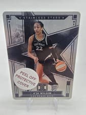 2025 Panini Impeccable WNBA Stainless Stars A'ja Wilson #9 card