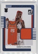 2025-26 Donruss WNBA Rookie Jersey Saniya Rivers #12 card