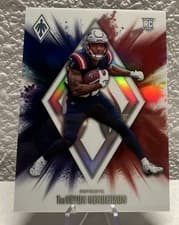 TreVeyon Henderson 2025 Panini Phoenix Color Blast card