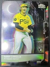 2026 Topps Chrome Black Nocturnal Bubba Chandler #NOC-10 card