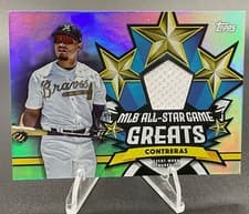 2025 Topps All Star Game All-Star Game Greats Relics William Contreras #ASGR-WC card