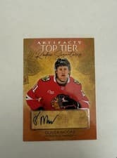 2025-26 Upper Deck Artifacts Top Tier Rookie Signatures Oliver Moore #TTR-OM card