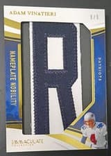 2025 Panini Immaculate Nameplate Nobility Adam Vinatieri #2