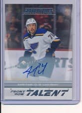 2024-25 Upper Deck Credentials Front Row Talent Justin Faulk #FRT-JF card