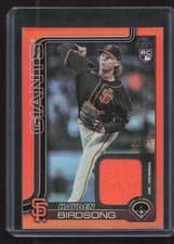 Hayden Birdsong 2025 Topps Real One Relics card