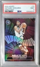 2024-25 Hoops HIPnotized Anthony Edwards #12 card