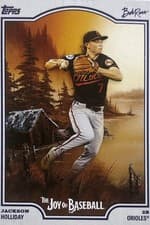2025 Topps X Bob Ross Jackson Holliday #32