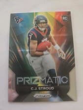 C. J. Stroud 2023 Panini Prizm Prizmatic card