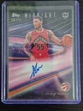 2025-26 Topps Midnight Rookie Horizon Signatures Alijah Martin #RHS-AM card