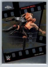 2026 Topps Chrome WWE Focus Reel Solo Sikoa #FR-5 card