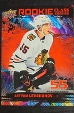 2025-26 Upper Deck Rookie Commemorative Class Artyom Levshunov #RC-14 card