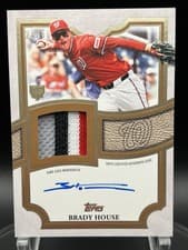 2026 Topps Topps Flagship Autograph Patch Brady House #TFAP2-BH card