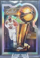 2025-26 Topps Chrome Finals LeBron James #FIN-1 card