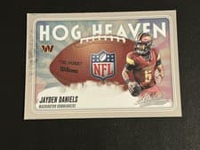 Jayden Daniels 2025 Panini Absolute Hog Heaven card