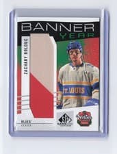 2025-26 SP Game Used 2025 Winter Classic Banner Year Relics Zachary Bolduc #BYWC-ZB card