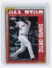 David Ortiz 2025 Topps 1990 Topps Baseball All Stars Chrome Refractor card