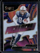 2025 Panini Select Phenomenon Tyler Warren #10