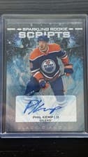 2024-25 Upper Deck Black Diamond Sparkling Rookie Scripts Phil Kemp #SRS-PK card