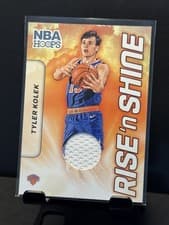 2024-25 Hoops Rise 'n Shine Memorabilia Tyler Kolek #RSM-TKK