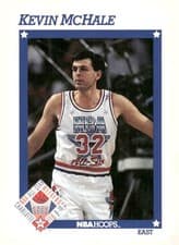 Kevin McHale 1991-92 Hoops Base Set card