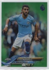 Riyad Mahrez 2018 Topps Chrome Premier League card