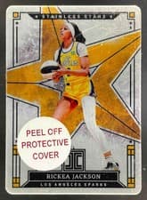 2025 Panini Impeccable WNBA Stainless Stars Rickea Jackson #8 card