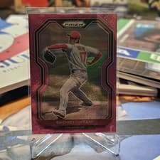 Shohei Ohtani 2021 Panini Prizm card
