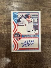 Louis Hernandez II 2025 Panini Stars & Stripes 16U/17U National Team Signatures Materials card
